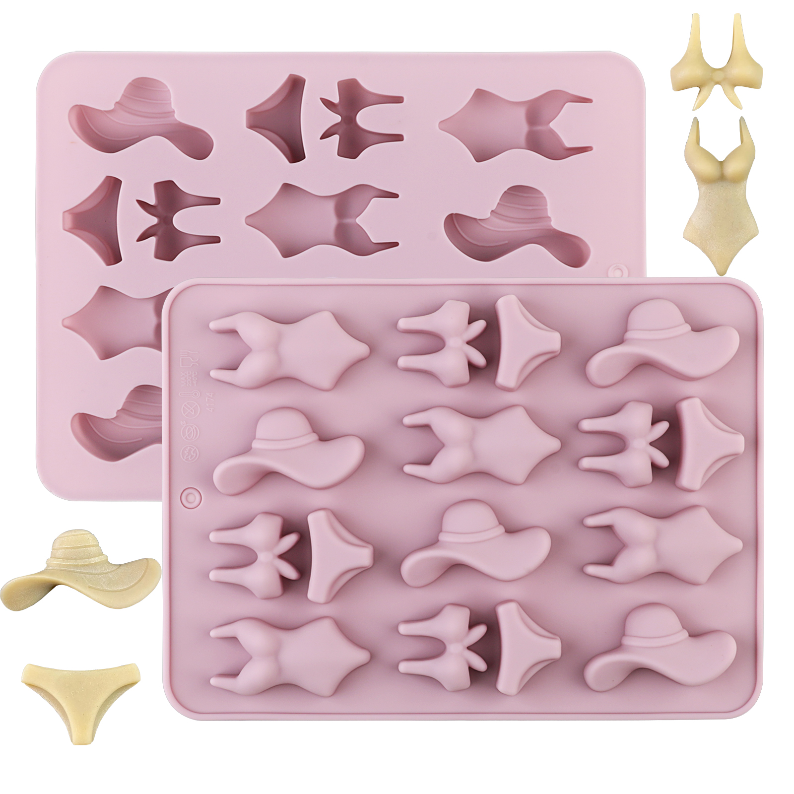 Soap Making Designs - A Summer-Themed Beach Bikini Mold, Swimsuit