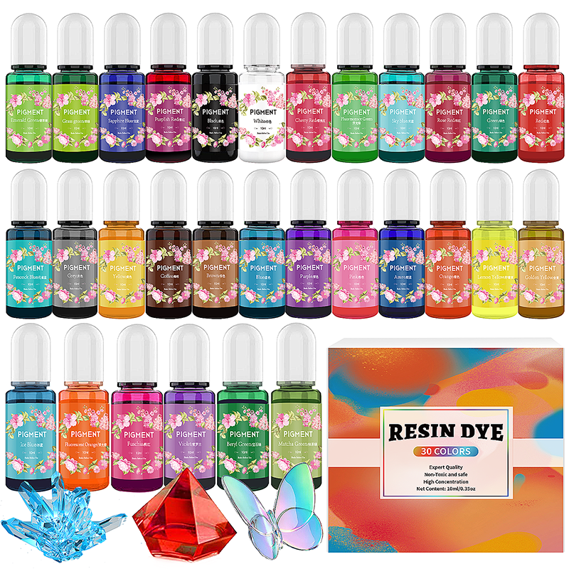 Soap Making Ideas - DIY Epoxy Resin Pigment Kit Candle