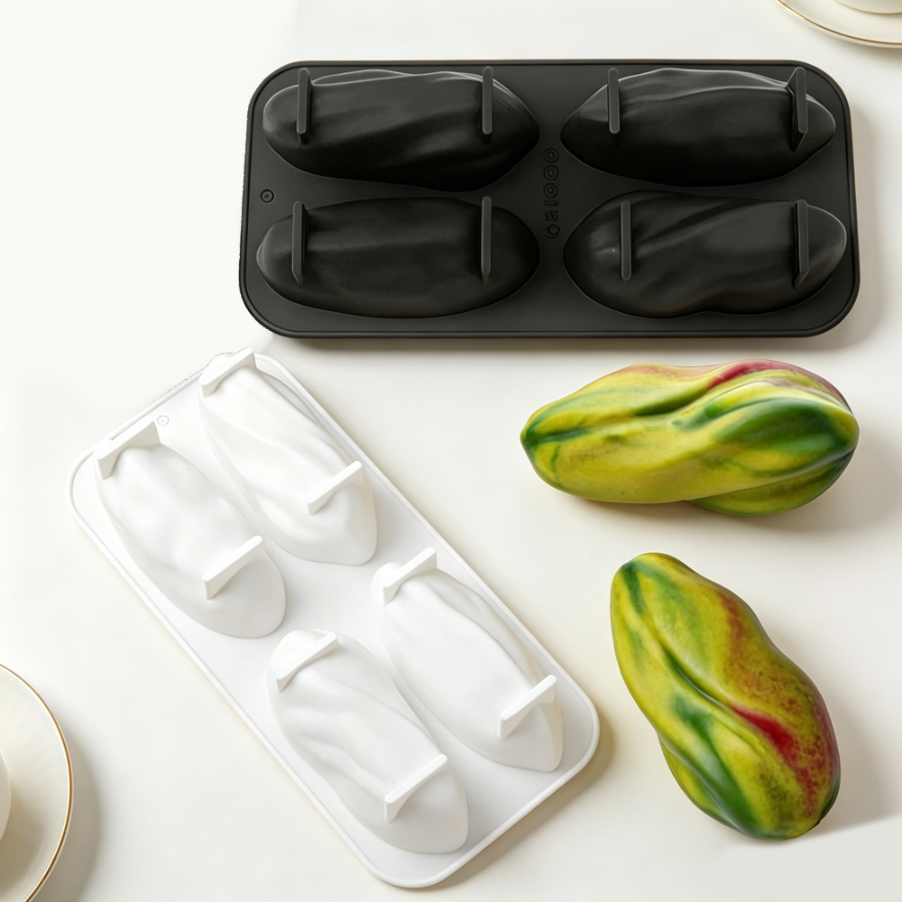 Soap Making Designs - 4 or 9-Cell Pistachio Design Silicone