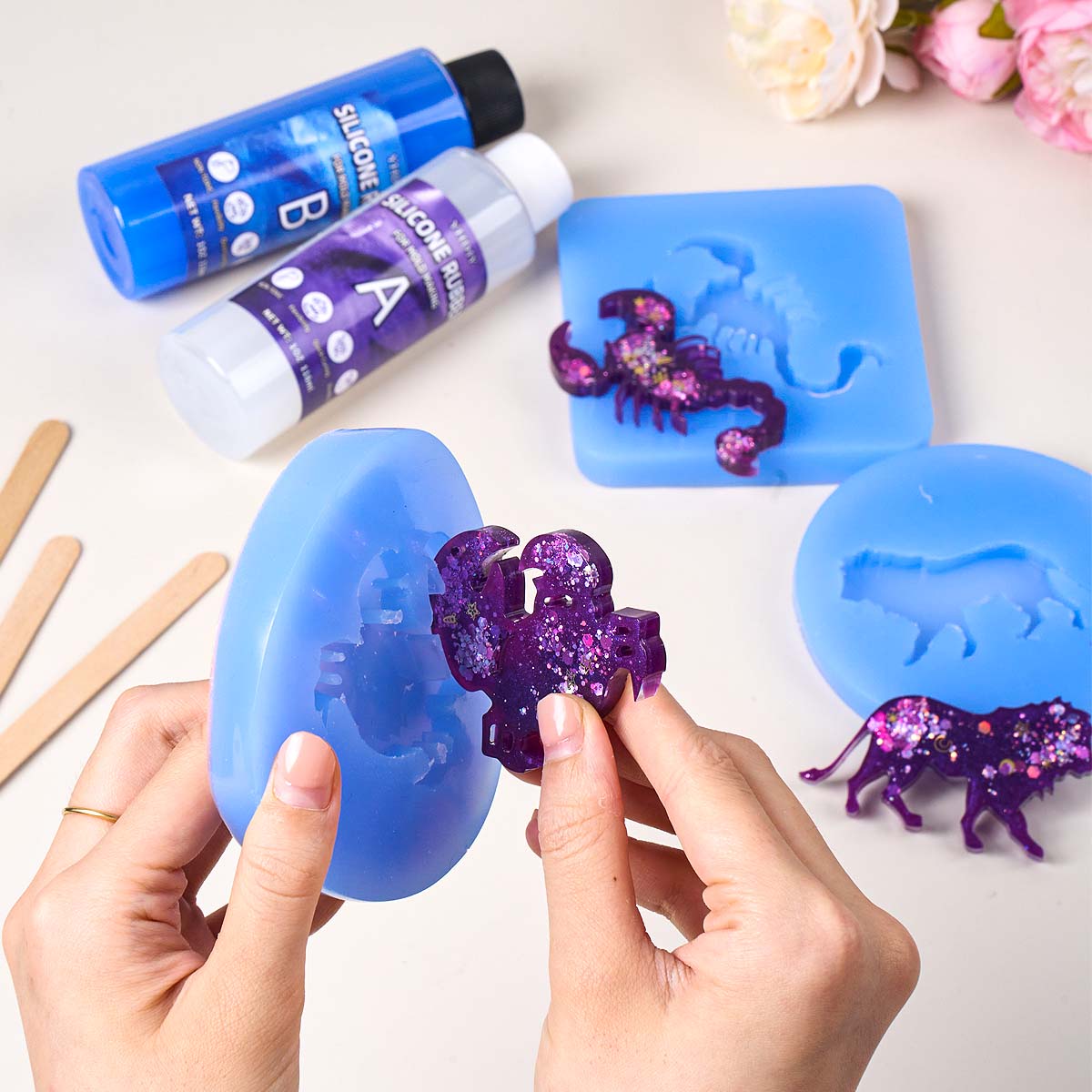 118ml/296ml Silicone Mold Maki - مراجعة Soap Making Ideas وسعره