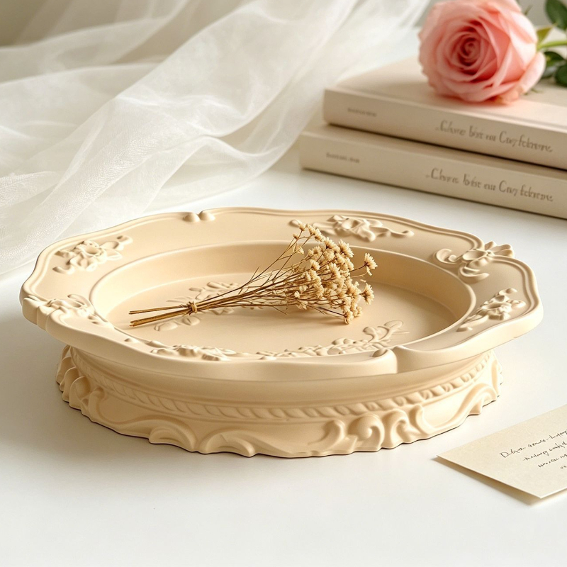 Elegant Vintage Baroque Lace S - مراجعة Soap Making Designs وسعره