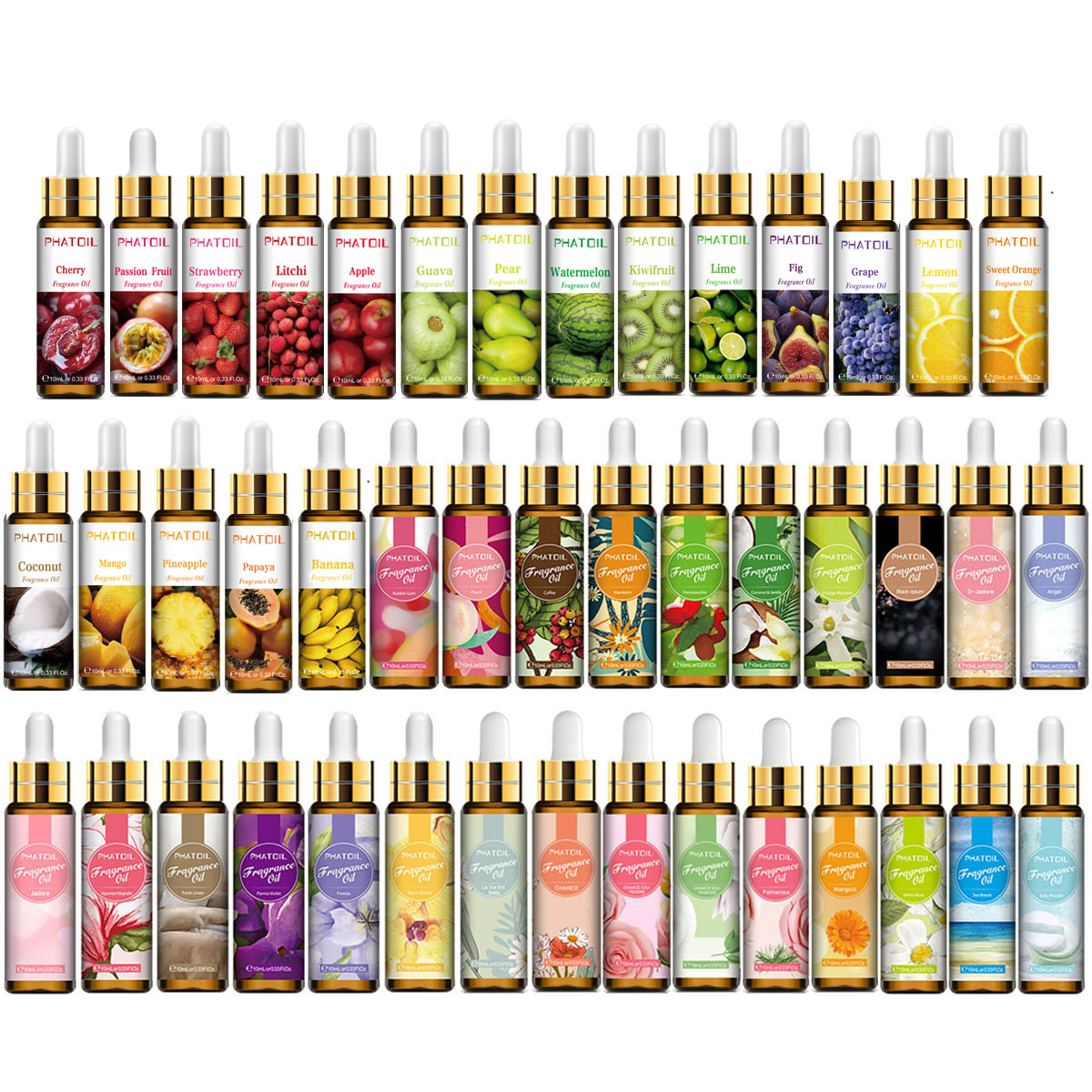 10ml Pure Fruit Flower Aroma F - مراجعة Soap Making Ingredients Natural وسعره