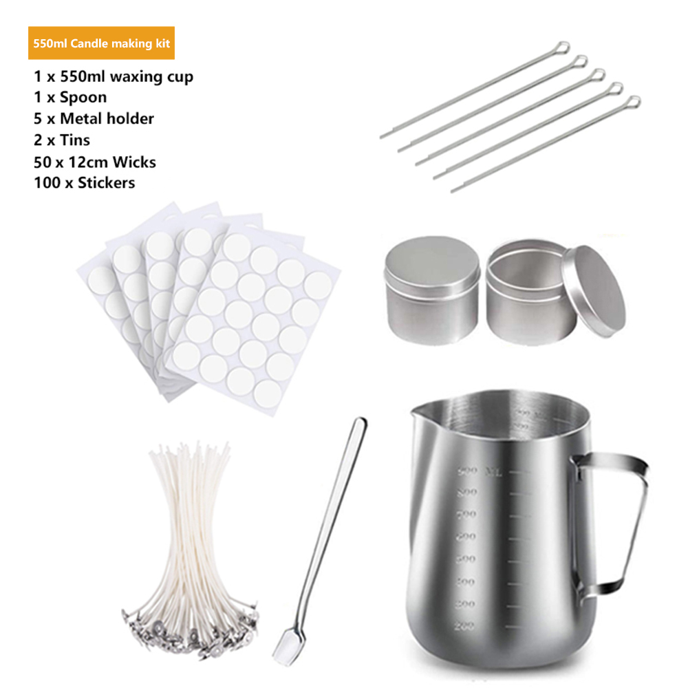 Candle Making Kit DIY Candles  - مراجعة Soap Making Book For Beginners وسعره