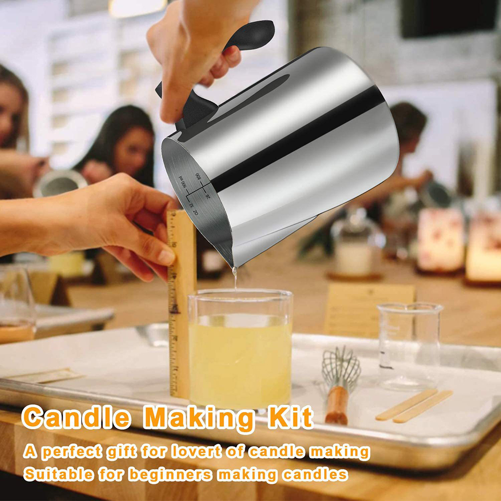 Candle Making Kit DIY Candles  - مراجعة Soap Making Book For Beginners وسعره