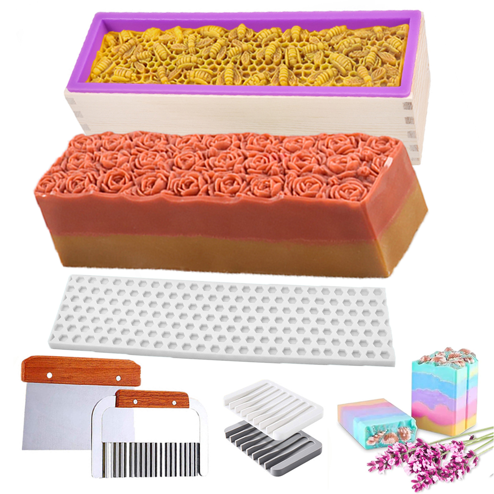 1.2L Wooden Box Soap Mold Maki - مراجعة Soap Making Book For Beginners وسعره