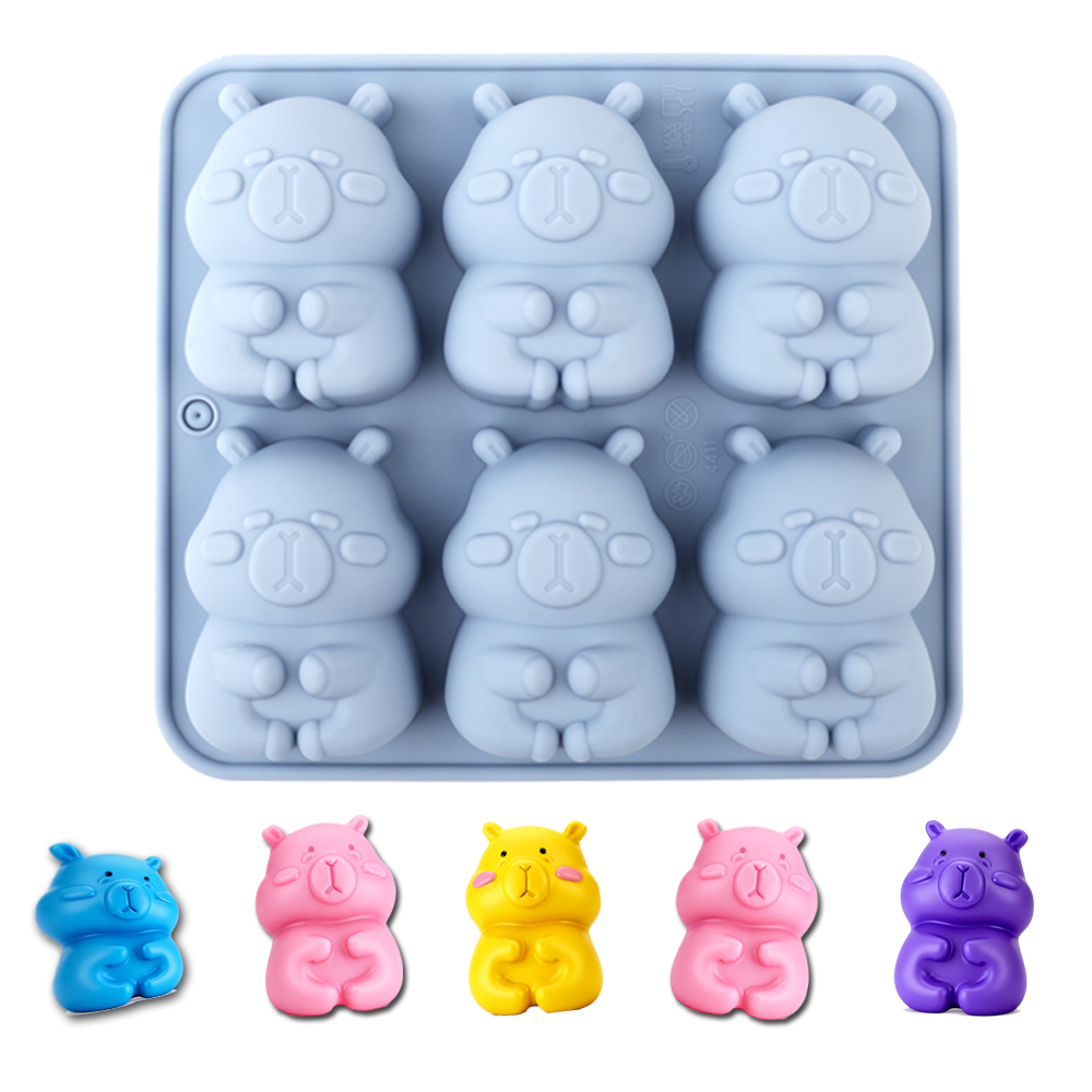 1 Silicone Cake Mold in the Sh - مراجعة Soap Making Ideas وسعره