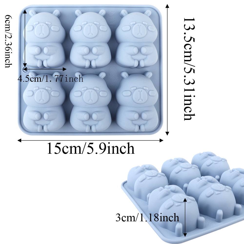 1 Silicone Cake Mold in the Sh - مراجعة Soap Making Ideas وسعره