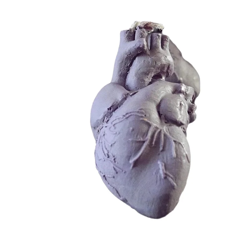 DIY Human Heart Silicone Candl - مراجعة Soap Making Book For Beginners وسعره