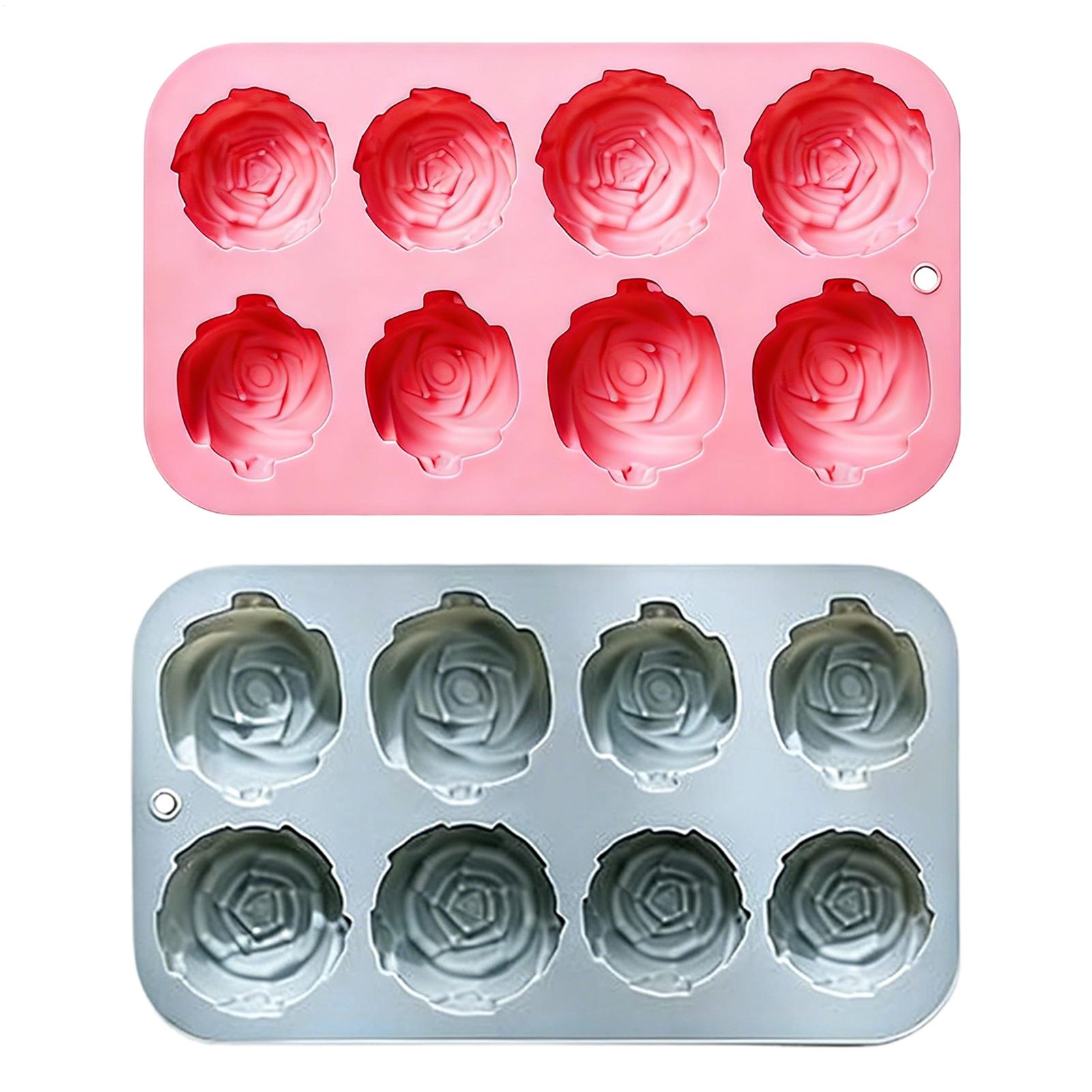 8 Holes Rose Flower Silicone M - مراجعة Soap Making Ideas وسعره