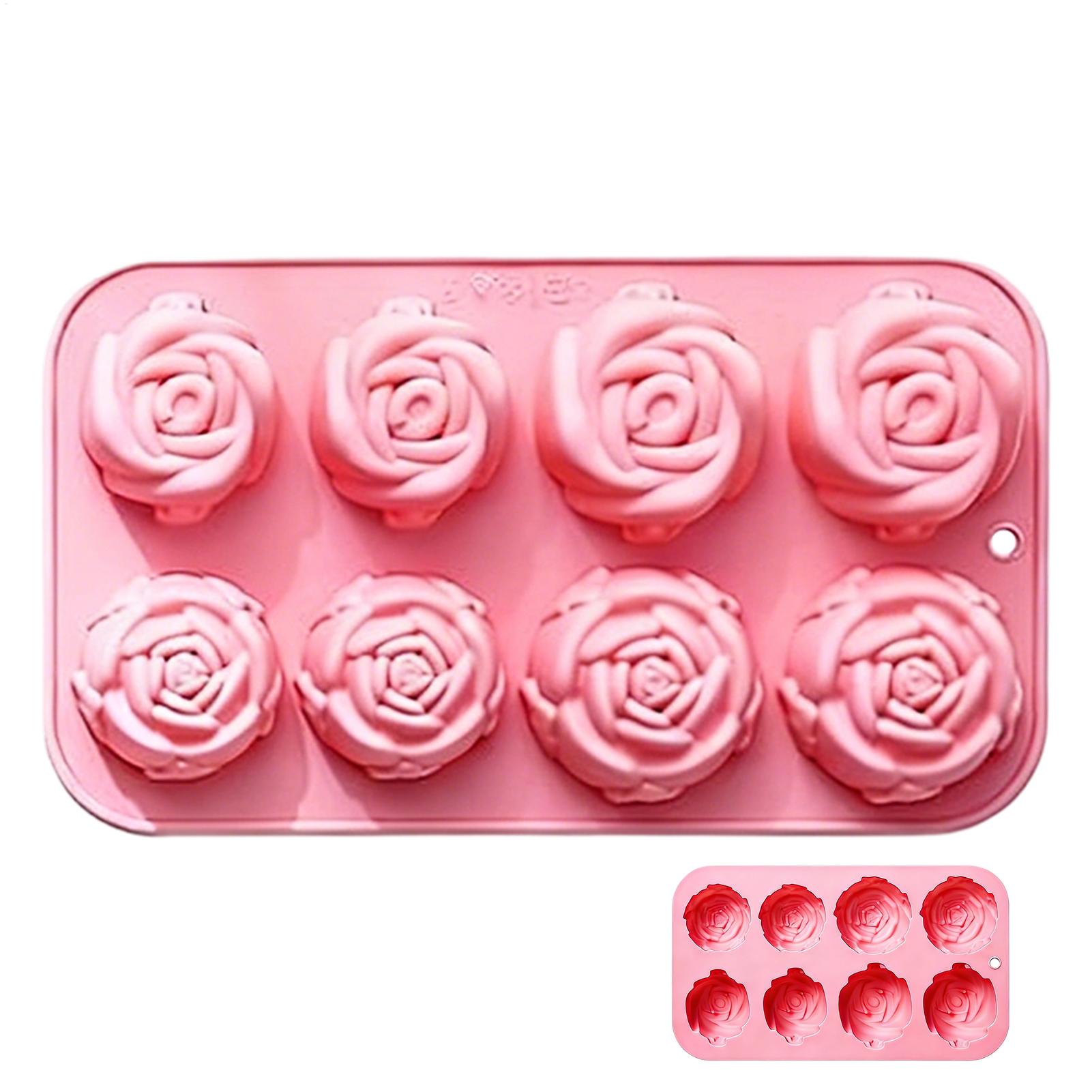 8 Holes Rose Flower Silicone M - مراجعة Soap Making Ideas وسعره