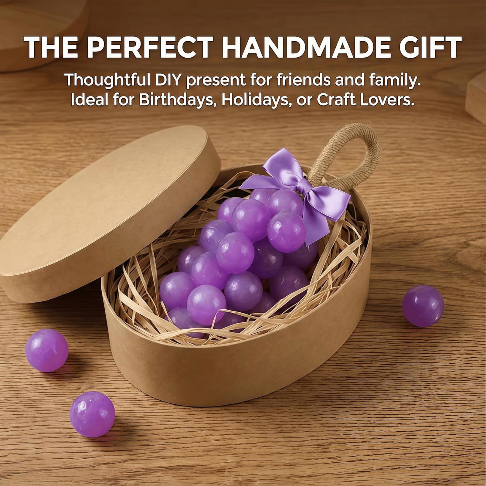 Grape Soap Mold Easy-Release F - مراجعة Soap Making Book For Beginners وسعره