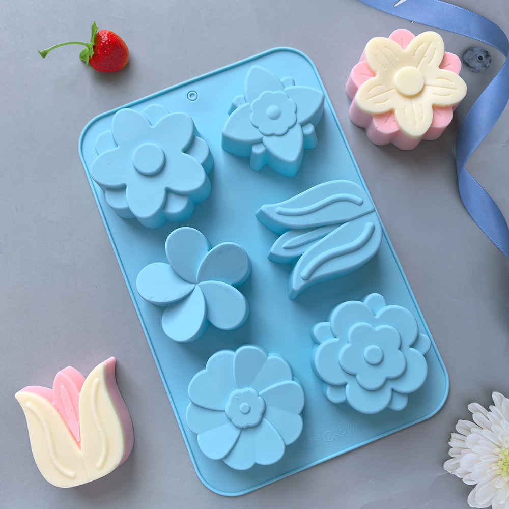 kinds Flower Silicone Molds Di - مراجعة Soap Making Ideas وسعره