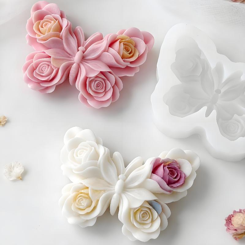 DIY Rose Butterfly Form Silico - مراجعة Soap Making Ideas وسعره
