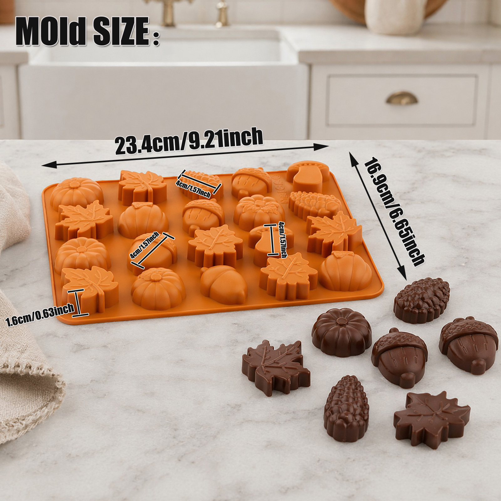Harvest Silicone Baking Mold w - مراجعة Soap Making Ideas وسعره