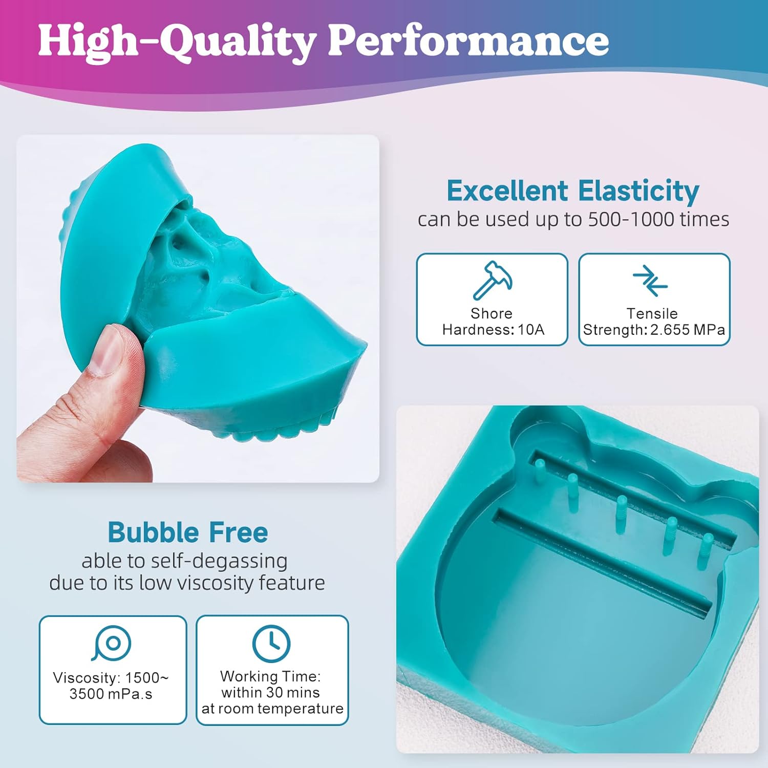 Green Liquid Silicone Rubber M - مراجعة Soap Making Book For Beginners وسعره